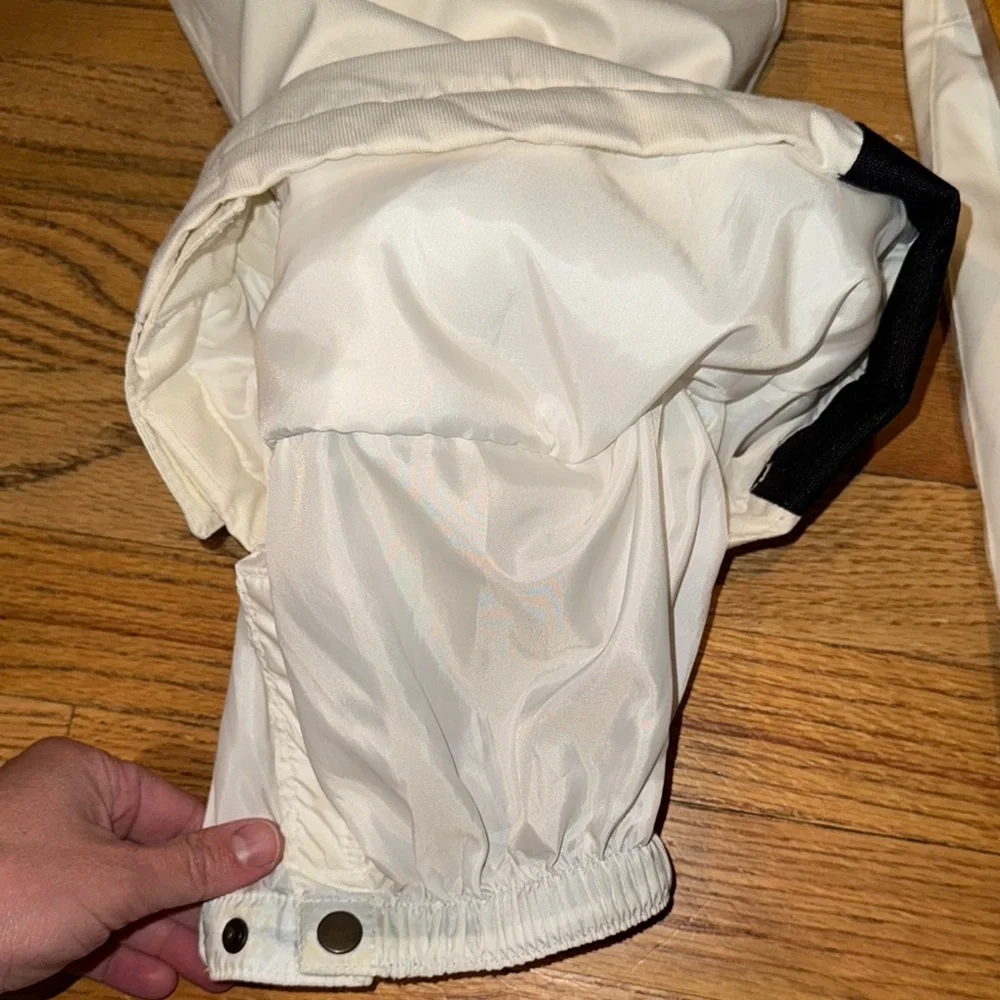 Columbia-White Winter Ski/sports Pants with Snow Cuffs Youth 18/20‎